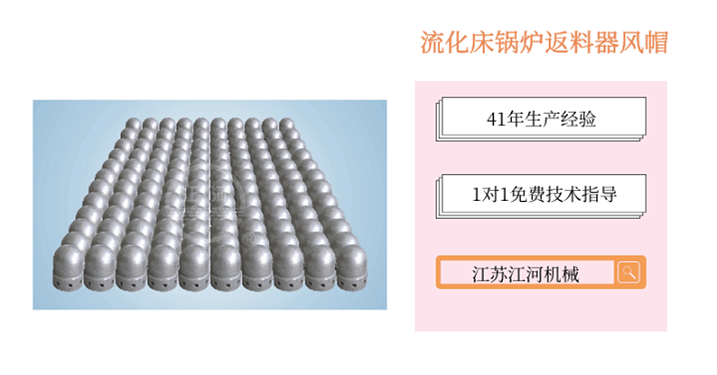 流化床鍋爐返料器風帽